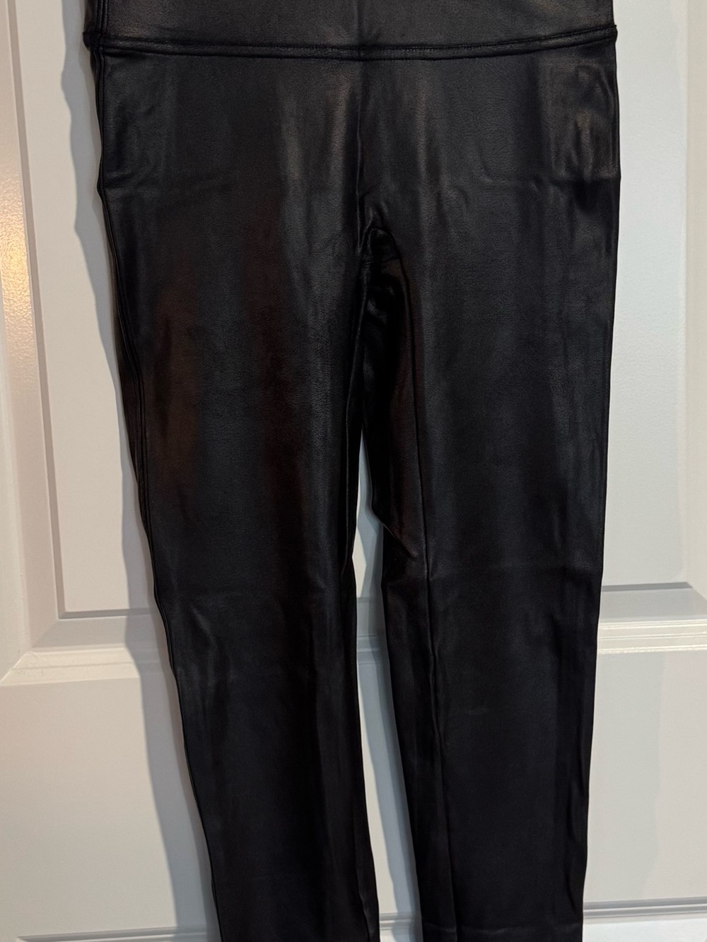 SPANX Faux Leather Leggings - Picture 2 of 5
